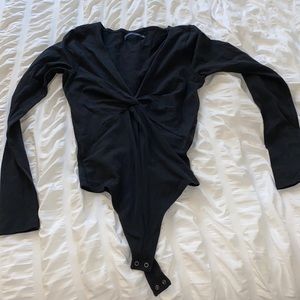 Abercrombie long sleeve body suit